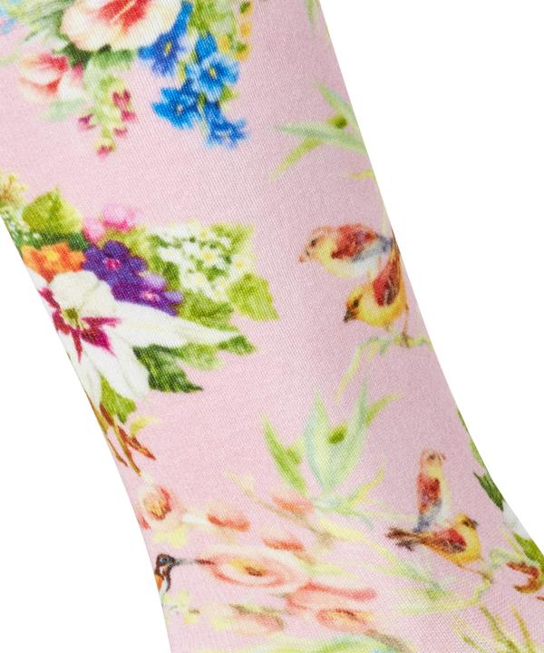 Immagine prodotto Burlington Chaussettes "Joyful Flower" (fiore gioioso) rayé rosa foncé (36 - 41)