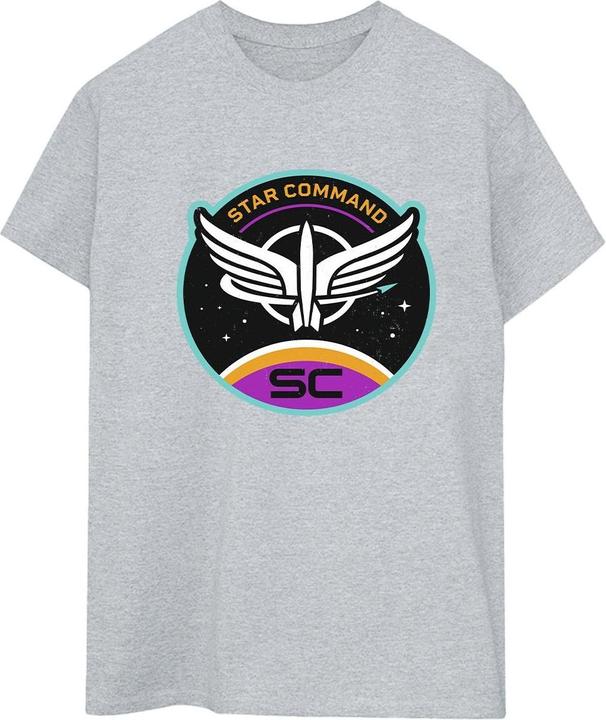 Immagine prodotto Disney Lightyear Star Command Circle Maglietta Ampia Donna (M)