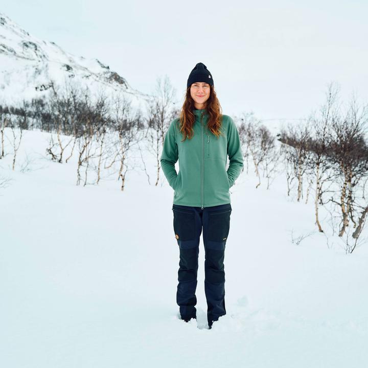 Produktbild Fjällräven Women's Abisko Grid Fleece Hoodie (L)
