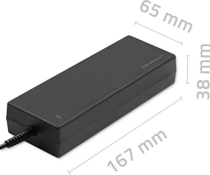 Actual product image Qoltec 50798 Desktop power supply 120W 12V 10A 5.5x2.5 power cable (120 W)