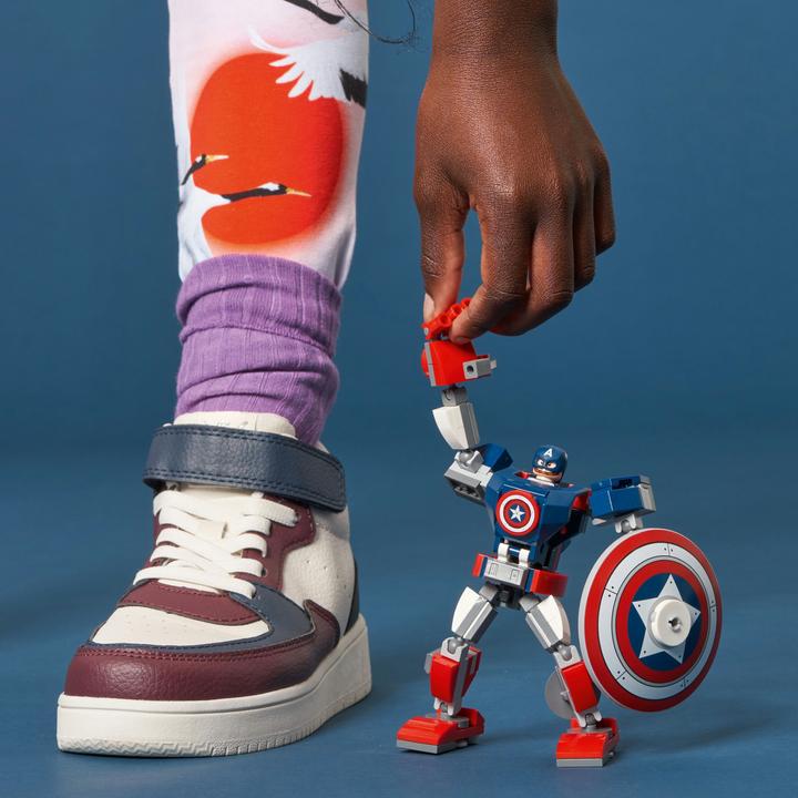 Actual product image LEGO Captain America Mech (76168, LEGO Marvel)