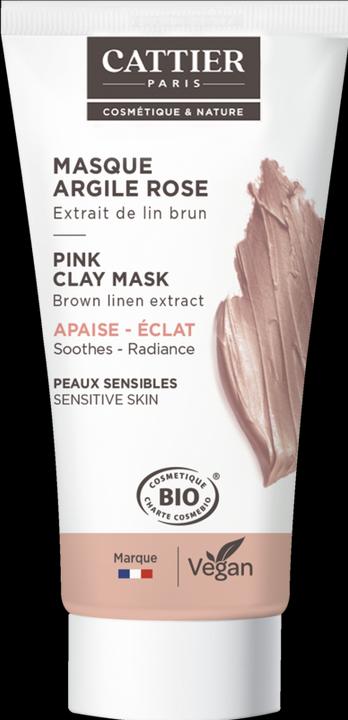 Cattier ® Masque argile rose (30 ml)