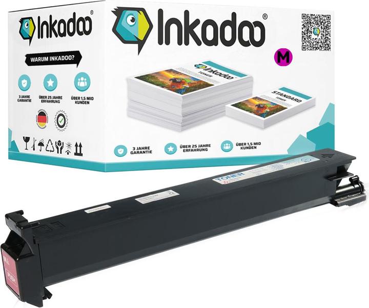 Actual product image Inkadoo Compatible toner for Konica Minolta TN314 (M)
