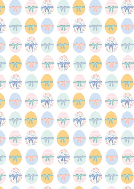 Actual product image Artemio Papier-Block "Funny Eggs" (150 g/m², 30 x)