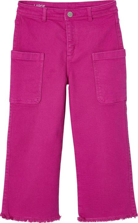 Produktbild Vertbaudet Weite Mädchen Cargohose aus Stretch (140)