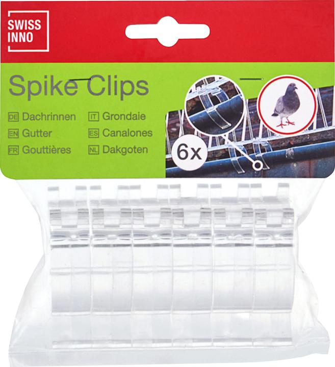 Immagine prodotto Swissinno Clips 6er für Montage von Taubenabwehr-Spikes an Dachrinnen
