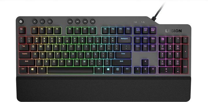 Produktbild Lenovo Legion K500 Tastatur USB QWERTY US Englisch (US, Kabelgebunden)