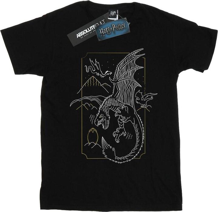 Immagine prodotto Dragon Line Art Maglietta Uomo (XL)