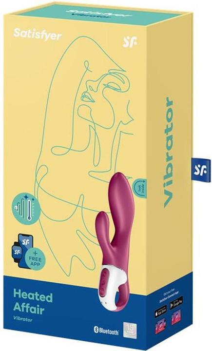 Actual product image Satisfyer Heated Affair Warming Rabbit Vibrator