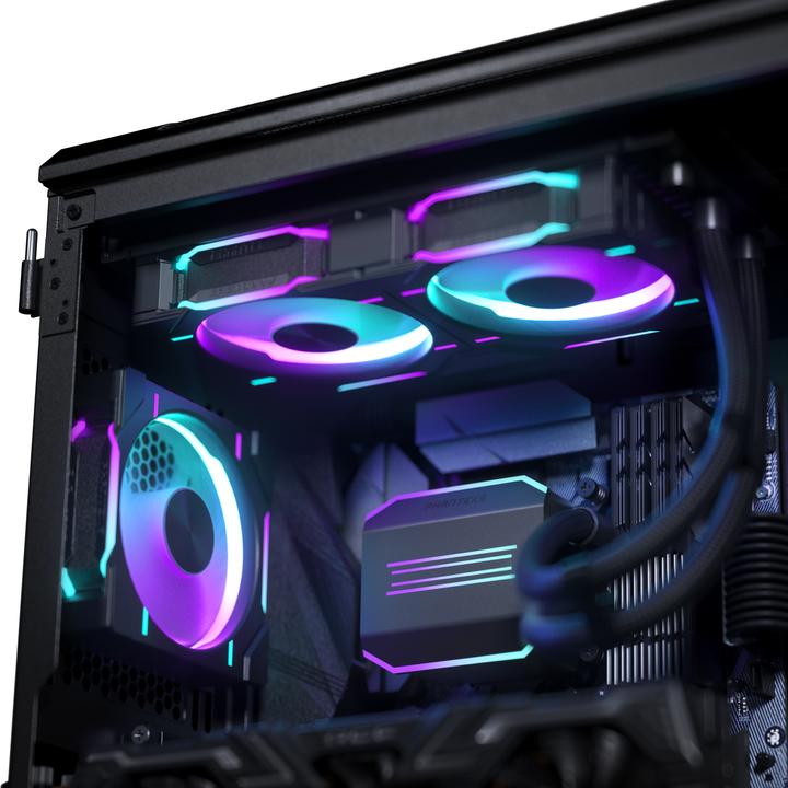 Actual product image Phanteks Glacier One 240D30 DRGB AIO Water Cooling - black