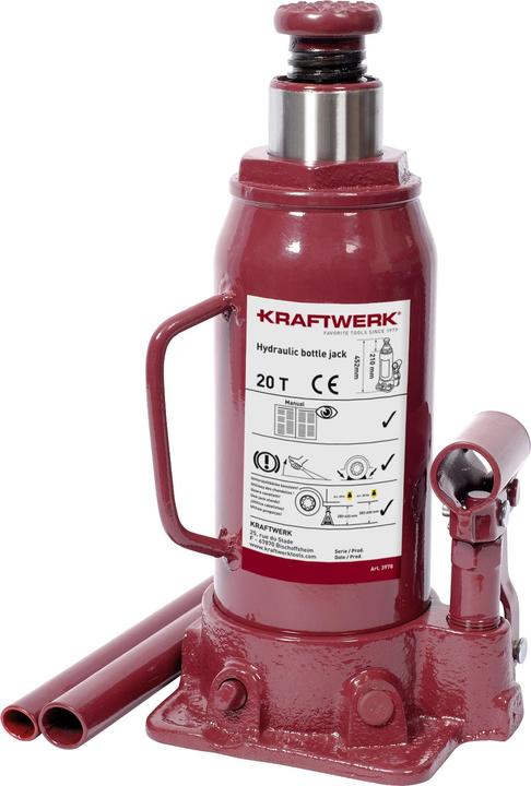 Productafbeelding Kraftwerk Hydr. flessenkrik