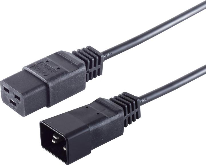 Actual product image Shiverpeaks S/CONN maximum connectivity power extension C20-C19, 16 A, 3x1.5mm², 2.5m (2.50 m, C19, C20)