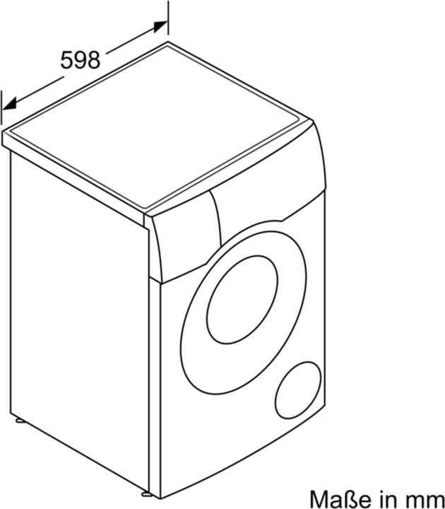 Image du produit Bosch Hausgeräte WNC244070 (Prise UE)
