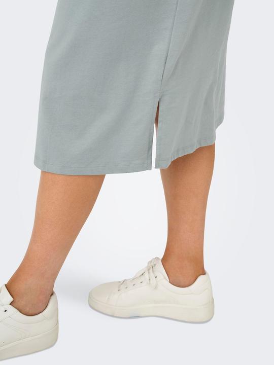 Actual product image Only Normal geschnitten Rundhals Langes Kleid Kleid (L)
