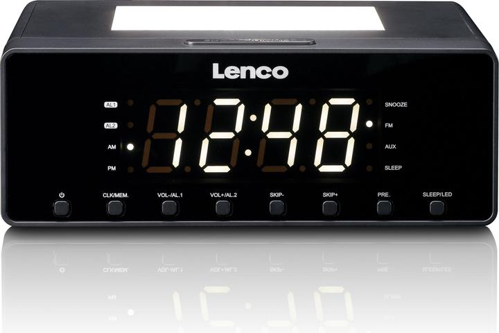 Actual product image Lenco Radio alarm clock
