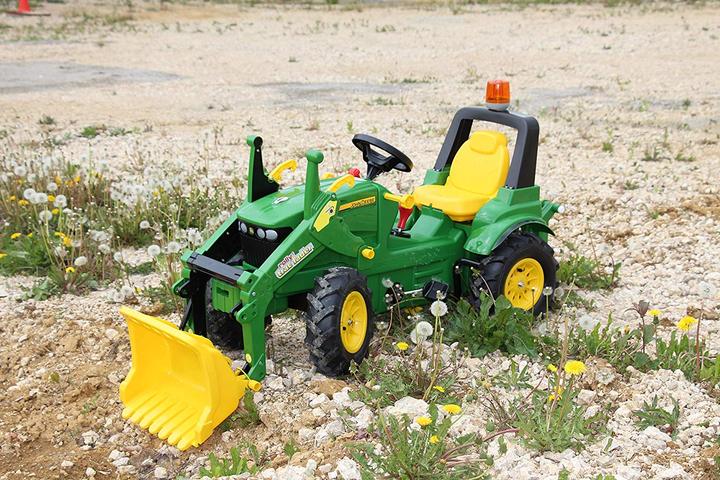 Immagine prodotto Rolly Toys Trattore a pedali, trattore JohnDeere 7930, caricatore frontale, verricello, 3-8 anni