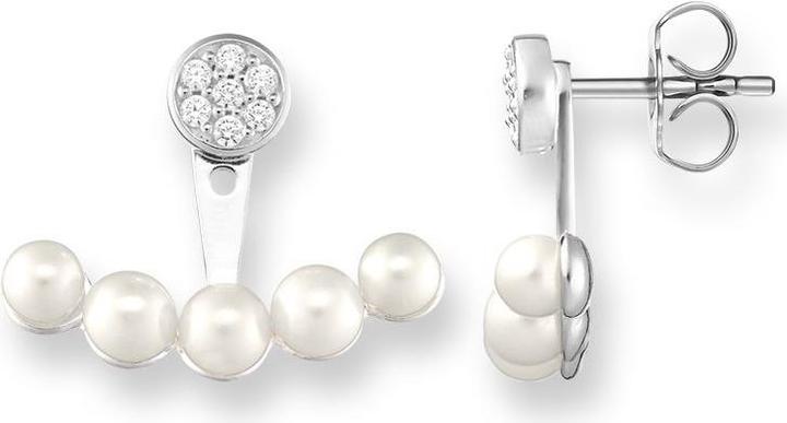 Thomas Sabo Perlenohrstecker Ear Jackets (Silber)