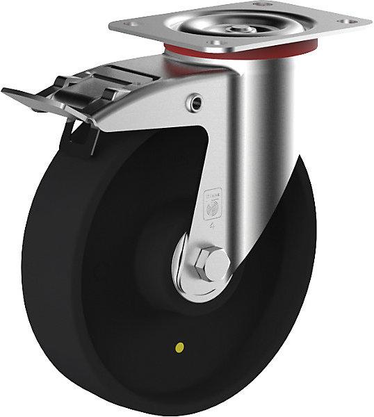 Actual product image Wicke ESD polypropylene wheel, wheel Ø x width 175 x 48 mm, swivel castor.