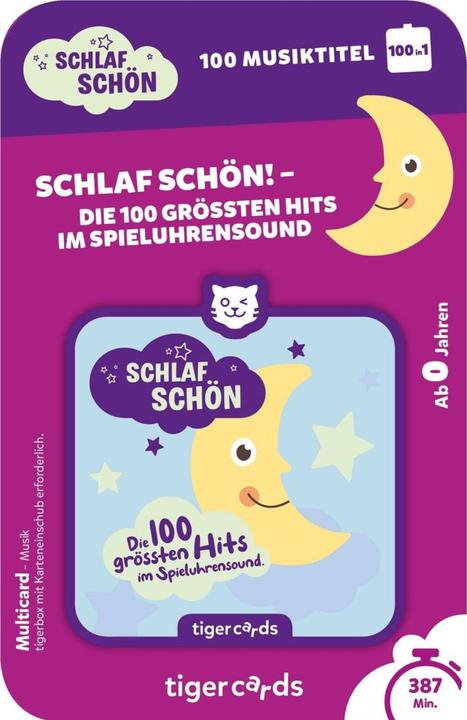 Produktbild Tigermedia Multicard - Schlaf Schön! D.Gr. Hits Im Spieluhren