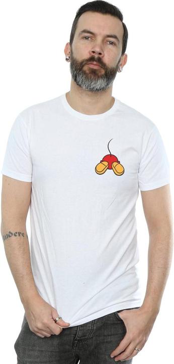 Produktbild Disney Mickey Mouse Backside Breast Print TShirt (S)
