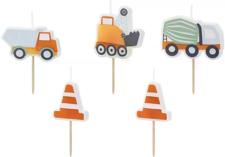 Partydeco Kerzen - Strassenarbeiten (5 x)