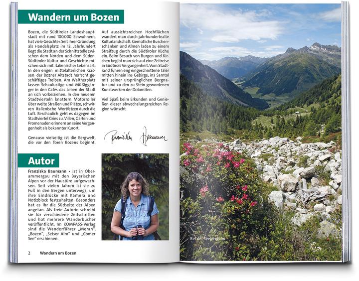 Produktbild Wanderführer Bozen, Sarntal, Ritten, Eppan, Kalterer See, Seiser Alm, Rosengarten, 55