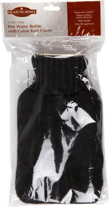 Produktbild Universal Textiles Wärmflasche mit gestrickter Hülle (1 l)