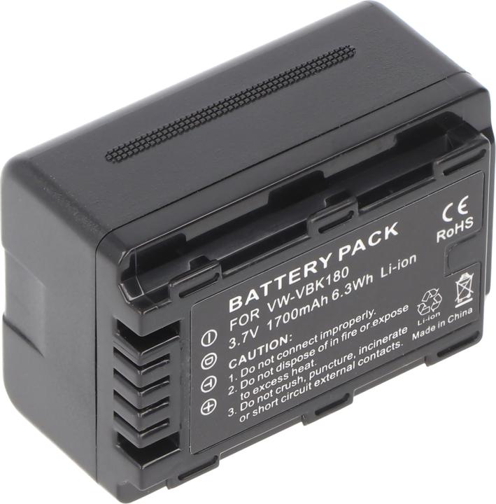 Image du produit Panasonic Akku VW-VBK180, VBK360 (Batterie de l'appareil photo)