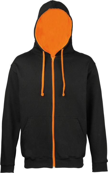 Schwarz/Orange
