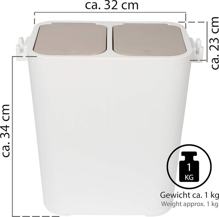 Produktbild Onvaya Mülltrennsystem Ben (18 l)