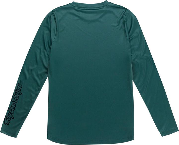 Actual product image Troy Lee Designs Womens Lilium LS Jersey, Mono, jade, XS (XS)