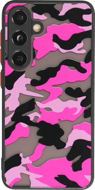 Produktbild PhoneLook Hülle Semi Transparent blurry Design Camouglage t (Samsung Galaxy S24+)