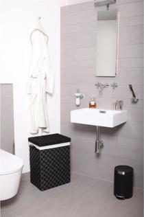 Actual product image EKO Artistic 5-litre Matt Black Pedal Bin (5 l)