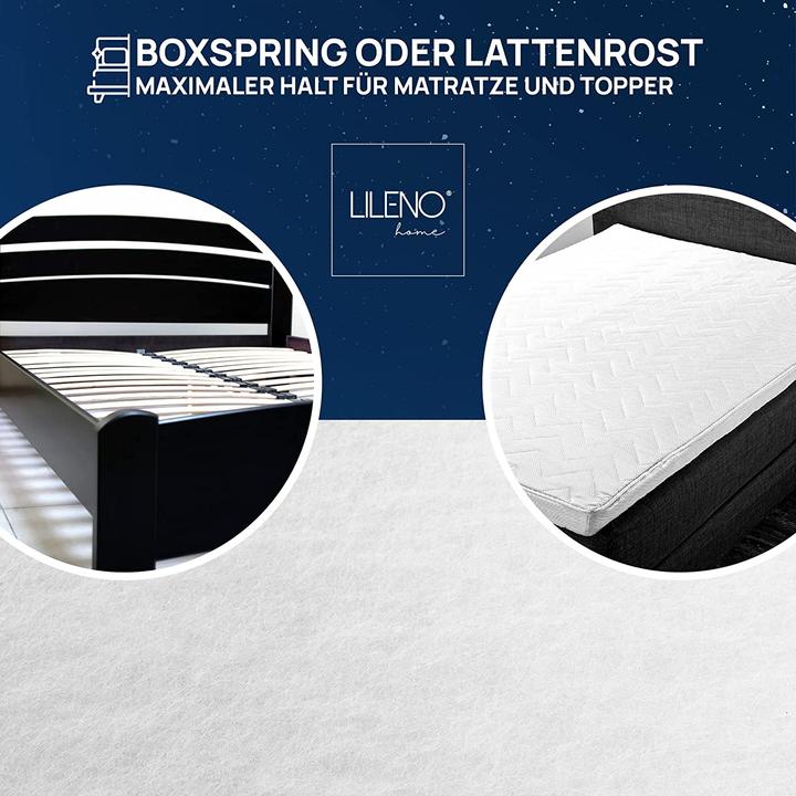Produktbild Mara Vital Anti Rutsch Unterlage für Boxspringbetten - Unterlage für Matratze und Topper (140 x 200 cm)