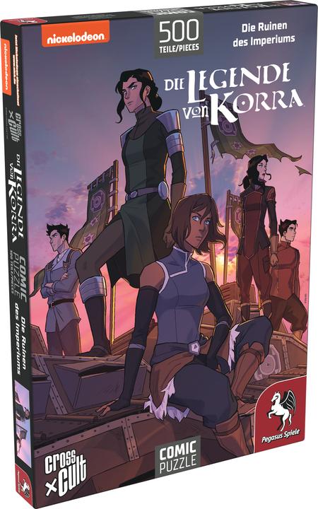 Produktbild 76007G - Die Legende von Korra - Die Ruinen des Imperiums, Puzzle, 500 Teile (DE-Ausgabe) (500 Teile)