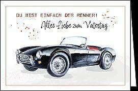 Produktbild Edition Gollong Doppelkarte / Zum Vatertag (Auto) / Quer