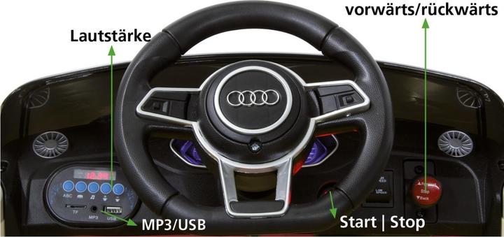 Image du produit Jamara Audi TT RS à conducteur porté (12 V)