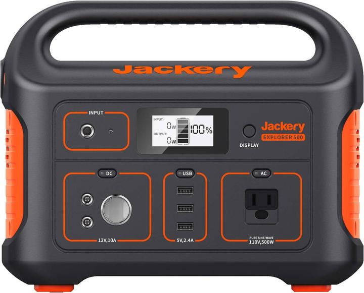Produktbild Jackery Explorer 500 (518 Wh, 6.40 kg)