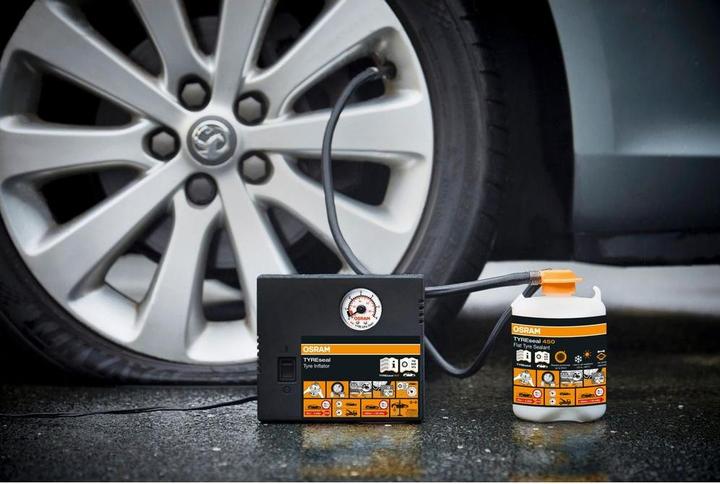 Actual product image Osram Tyre compressor and sealant