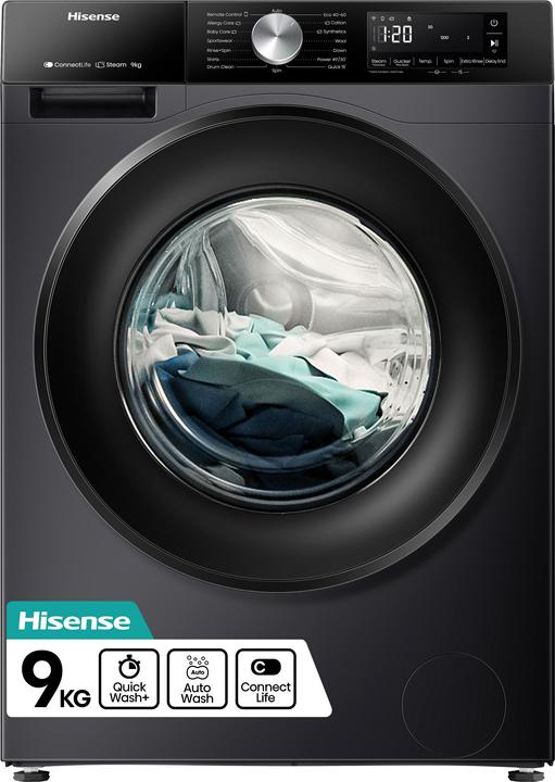 Produktbild Hisense WF3S9043BB3 (9 kg, Links)