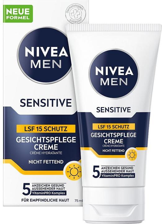 Produktbild NIVEA Sensitive (75 ml, Tagescreme, SPF 15)