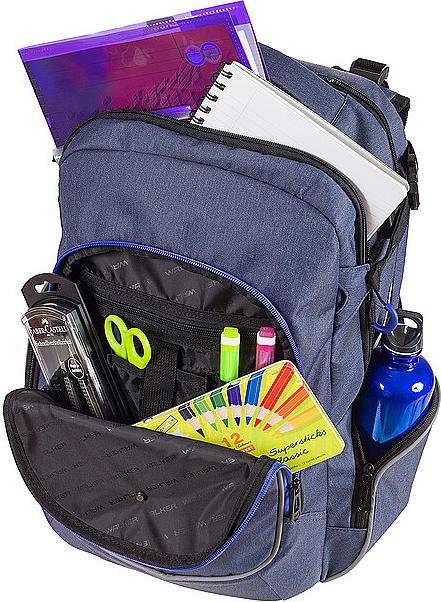 Image du produit Walker Sac à dos scolaire Campus Evo Wizzard Blue Ivy (40 l)