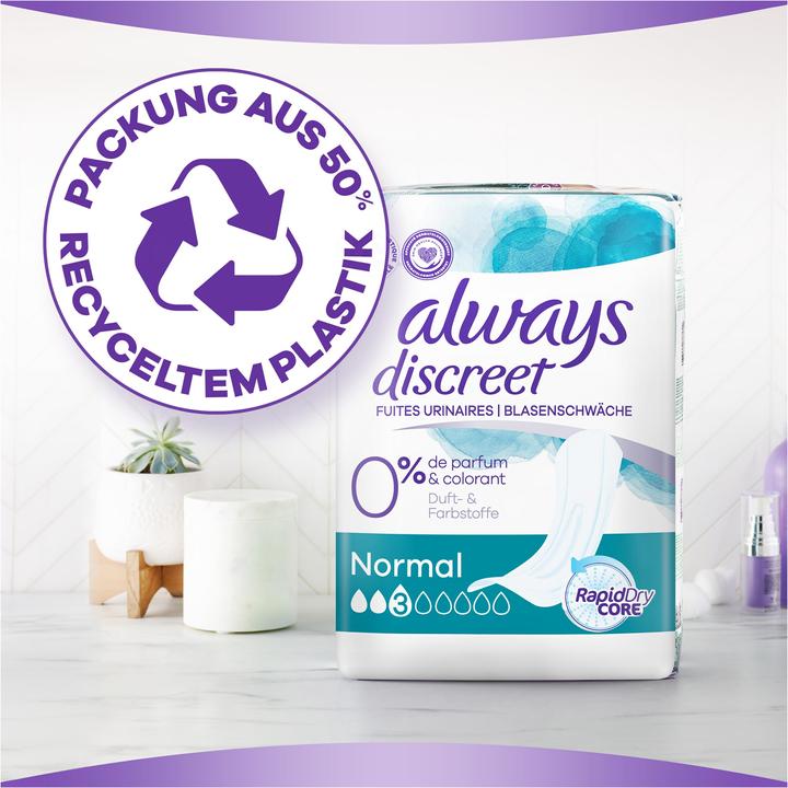 Produktbild Always Discreet 0% (8 x, Large plus)