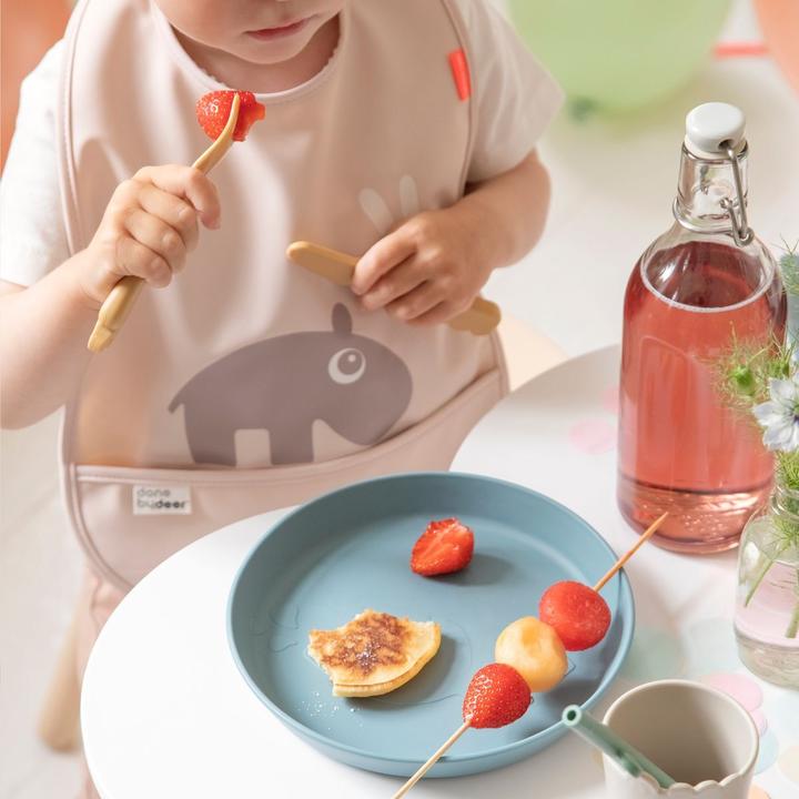 Produktbild Done by Deer Lätzchen mit Klettverschluss 2er Pack Ozzo Rosa