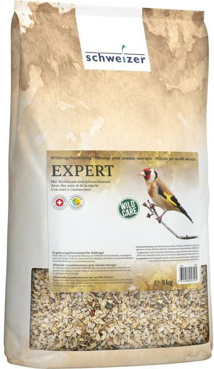 Schweizer Eric Vogelfutter Wildvogelmischung Expert 5 kg (1 x, 5 kg)