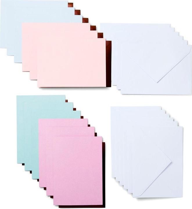 Image du produit Cricut Carte vierge Joy brun/gris clair/rose, 12 pièces (12 pcs)