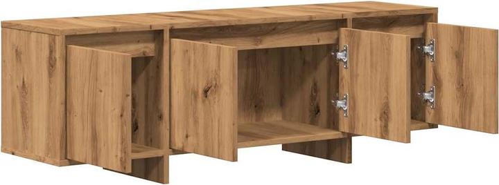 Produktbild VidaXL TV Schrank Lowboard Fernsehschrank Fernsehtisch TV Möbel Artisan-Eiche (120 x 30 x 40.5 cm)