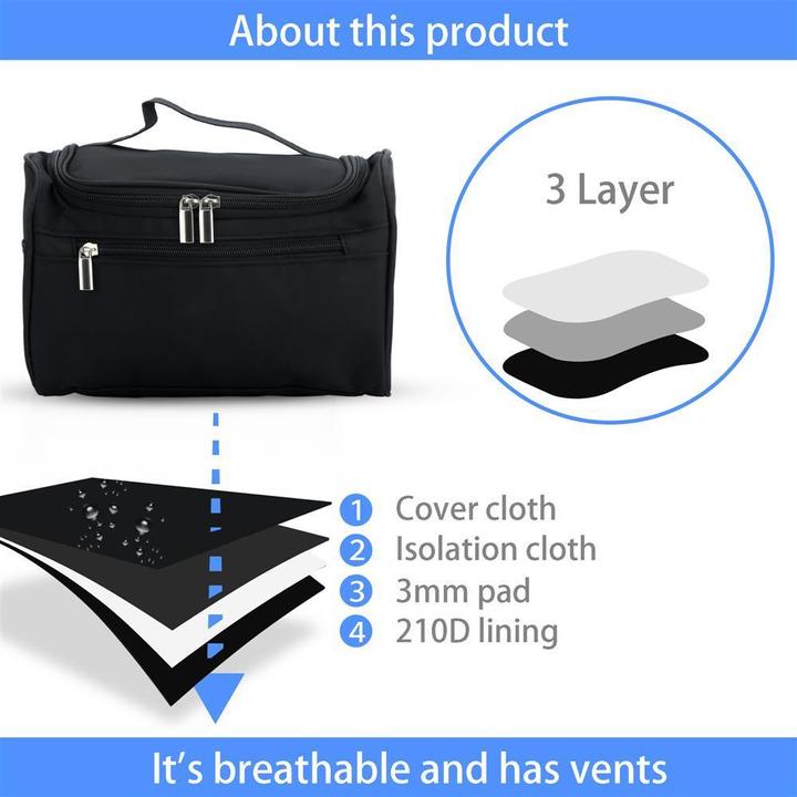 Image du produit Intirilife Trousse de toilette en polyester