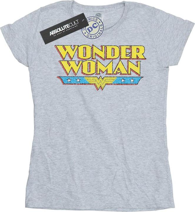 Immagine prodotto Wonder Woman Crackle Logo Maglietta Donna (L)