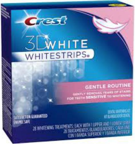 Crest 3D Whitestrips Gentle Routine Sensitive to Whitening